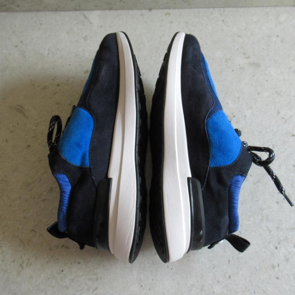 2021 Chanel Blue Suede Sneakers Trainers Running Shoes 38.5