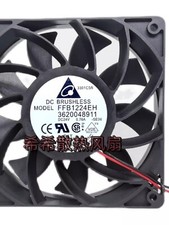 Delta FFB1224EH 12025 24V 0.76A 12CM Inverter Cooling Fan