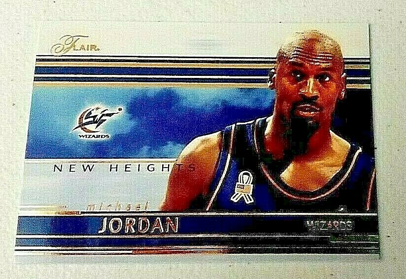 2002-03 FLAIR NEW HEIGHTS INSERT MICHAEL JORDAN MINT #11 VERY LIMITED
