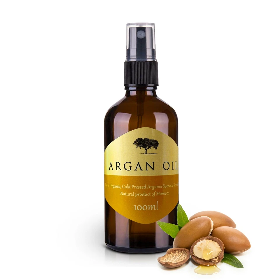 ARGAN OIL 100% Cold Pressed Pure Certified Organic Moroccan Argan Oil 100ml  - Image 4 of 4