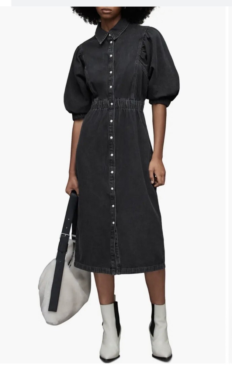 denim button dress Down - Sleeveless Mini 100% Cotton Sleeve Wedding Guest Long auonline_load This tiered maxi dress Color:Pink/Orange