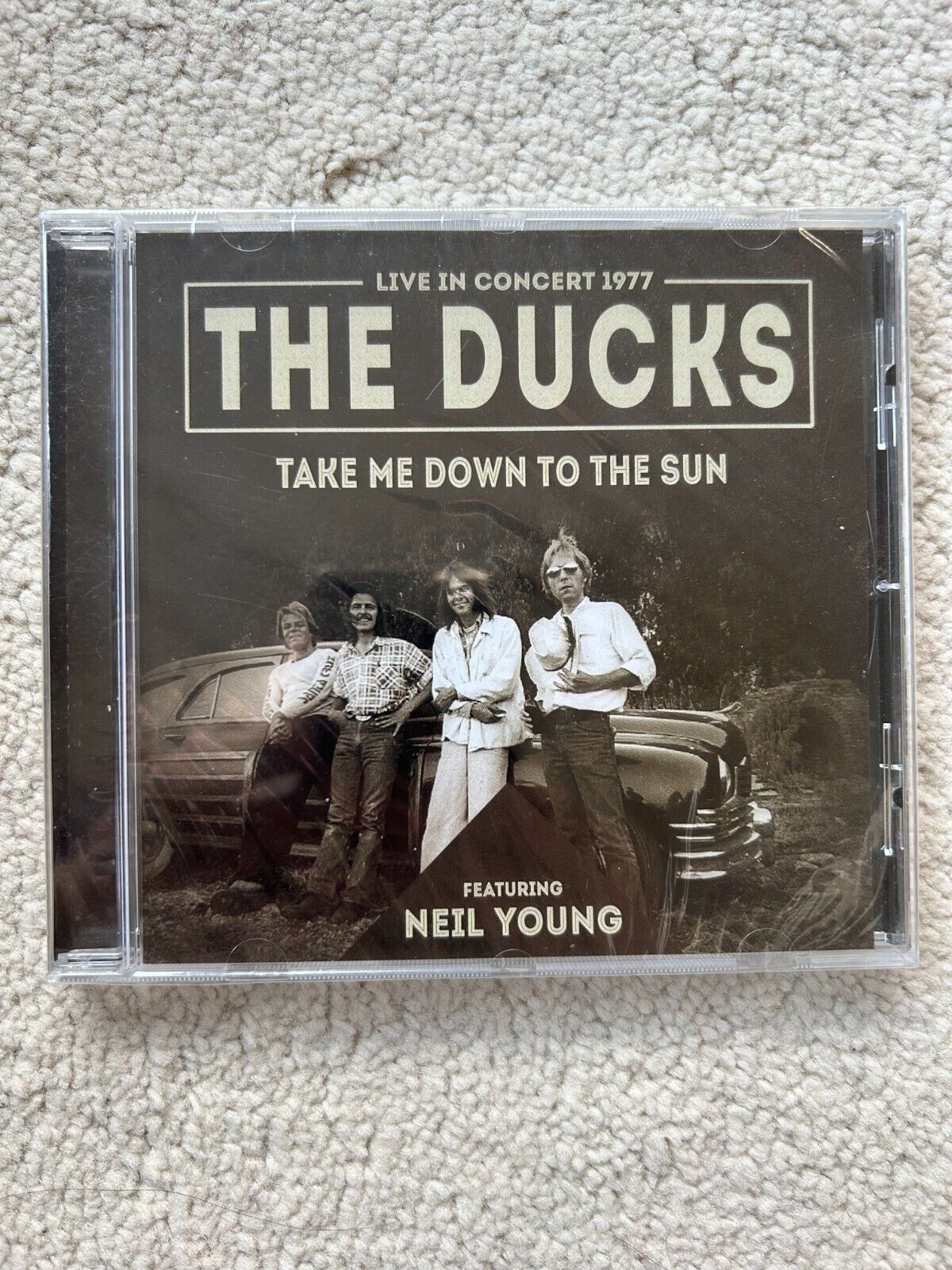 THE DUCKS feat NEIL YOUNG - TAKE ME DOWN TO THE SUN - BRAND NEW & SEALED CD