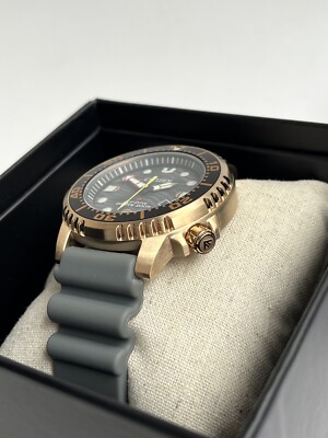 New! Citizen Promaster Diver Watch BN0163-00H Eco-Drive Grey