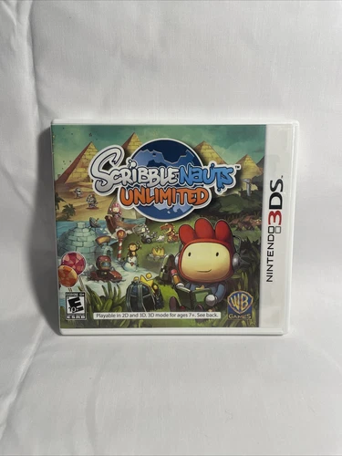 Scribblenauts Unlimited (Nintendo 3DS, 2012) - Complete - Tested