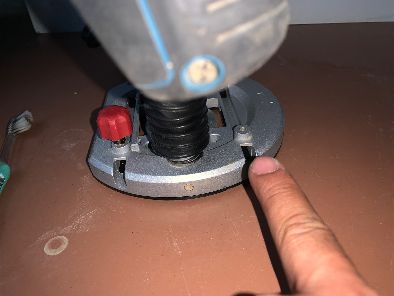 Erbauer Router Corded Electric ER2100 Brushed Variable Speed 2100W 220