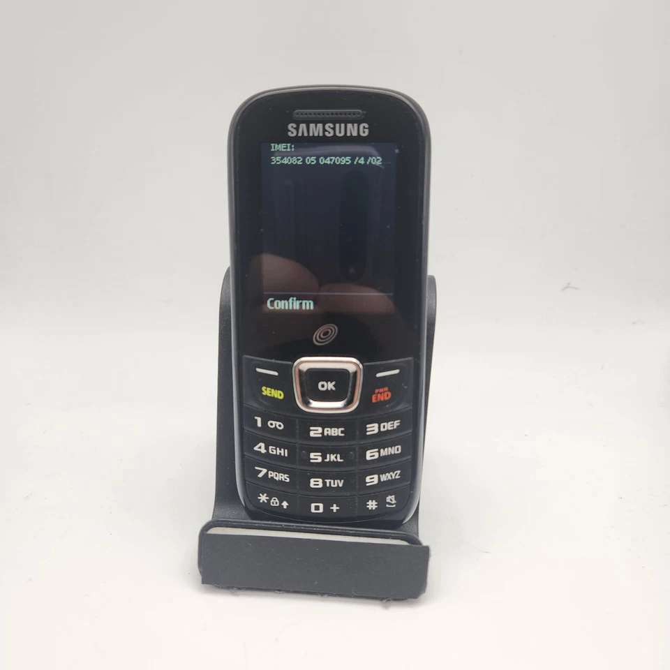 Samsung SGH-S150G Bar Cell Phone (TracFone) - Black - ASIS #1428 - Image 2 of 4