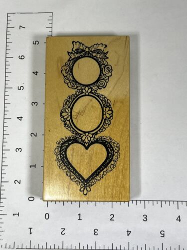PSX Ornate Frames Scrapbook Stamp K-2254 USA Made
