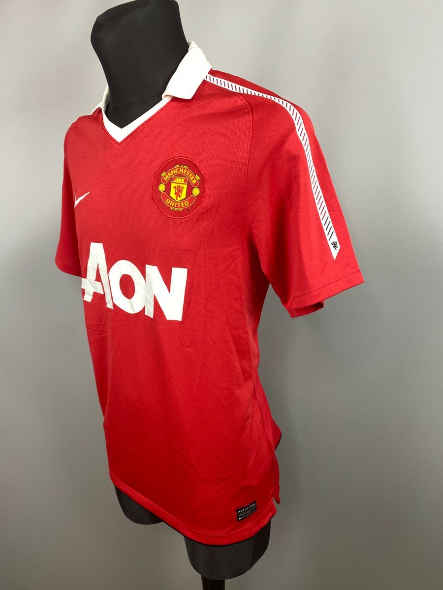 MANCHESTER UNITED 2010 2011 HOME SHIRT FOOTBALL SOCCER JERSEY