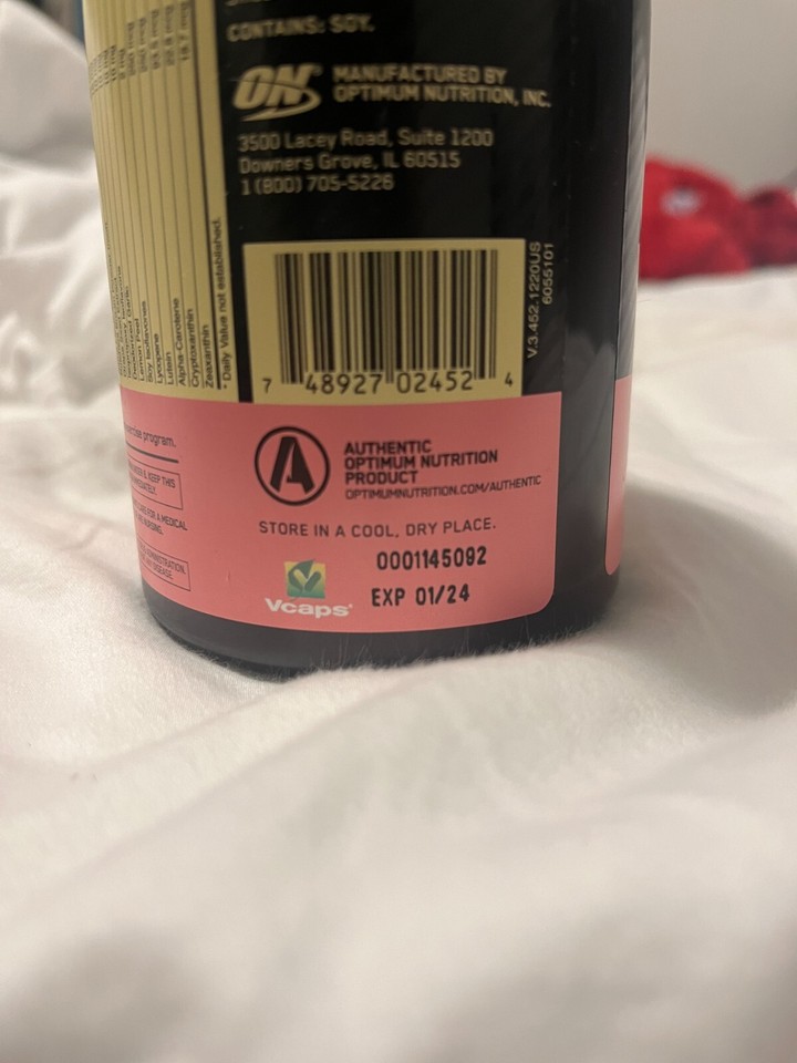 Optimum Nutrition OptiWomen Multivitamin 120 Capsule, (Expired On 01/