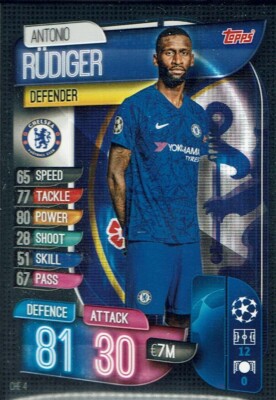 Topps Match Attax Champions League 19/20 Karte CHE Antonio