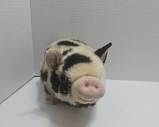 Miyoni by Aurora Pot-Bellied Spotted Piglet Plush 10" Realistic Pig Soft Cuddly