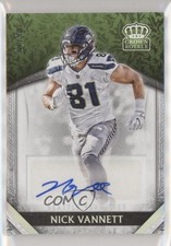 2016 Preferred Retail Crown Royale Rookie Platinum 1/50 Nick Vannett Auto fl4