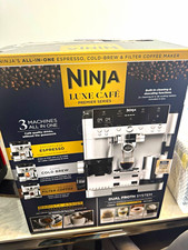 Ninja Luxe Café Premier Espresso, Cold Brew & Filter Coffee Machine Silver/Black