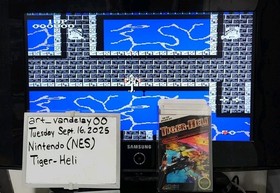 Tiger-Heli (NES, 1987) *EN MUY BUEN ESTADO con manual + funda protectora* &iexcl;Probado! &iexcl;LEER! &iexcl;ENV&Iacute;O GRATUITO!