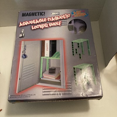 JUST LOCKER MAGNETIC! ADJUSTBLE MAGNETIC LOCKER SHELF 10' X 11 1/2'' TO 13 1/2''