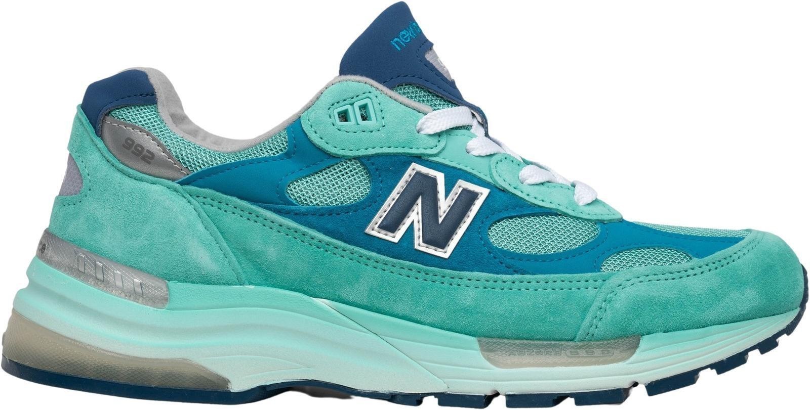 New Balance 992 Made in USA Blue Silver Metallic for Sale