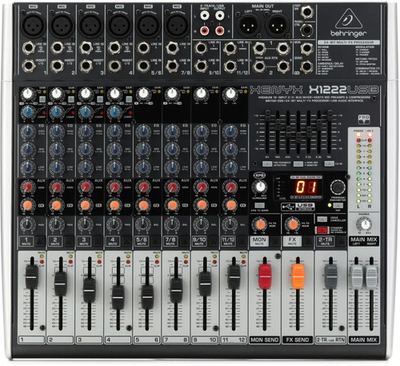 #ad Behringer Xenyx X1222USB Mixer with USB and Effects $299.00