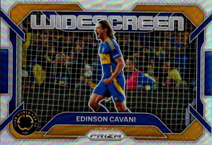 2025 Prizm FIFA Club World Cup #3 Edinson Cavani Widescreen SILVER