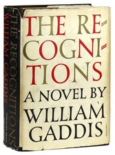 William Gaddis / The Recognitions / First Edition in DJ / Harcourt Brace, 1955