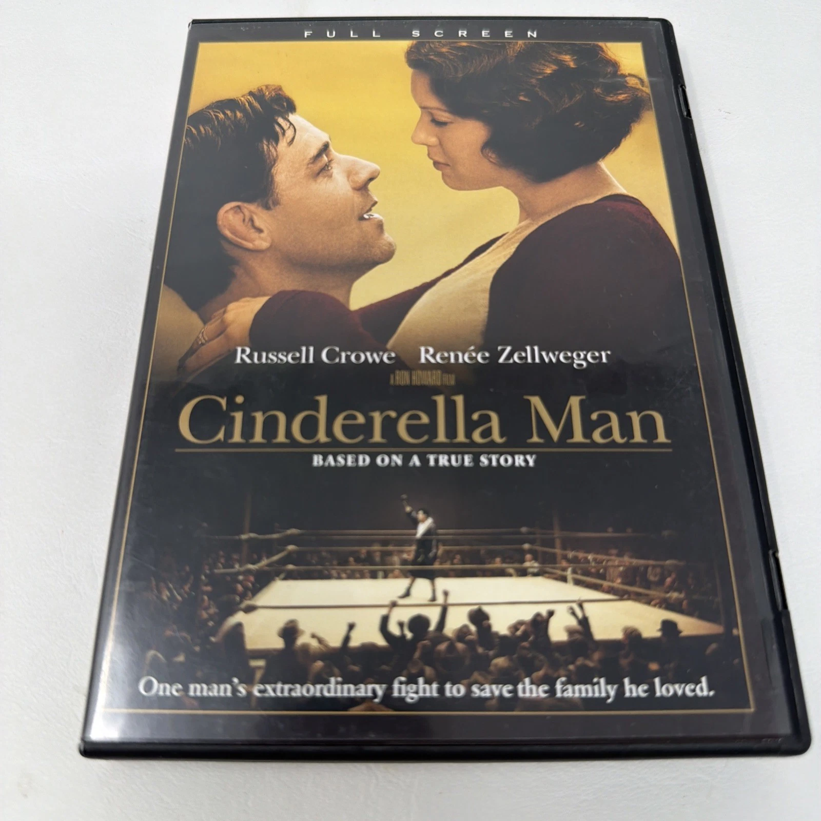 Cinderella Man (DVD, Fullscreen) Russell Crowe, Renee Zellweger