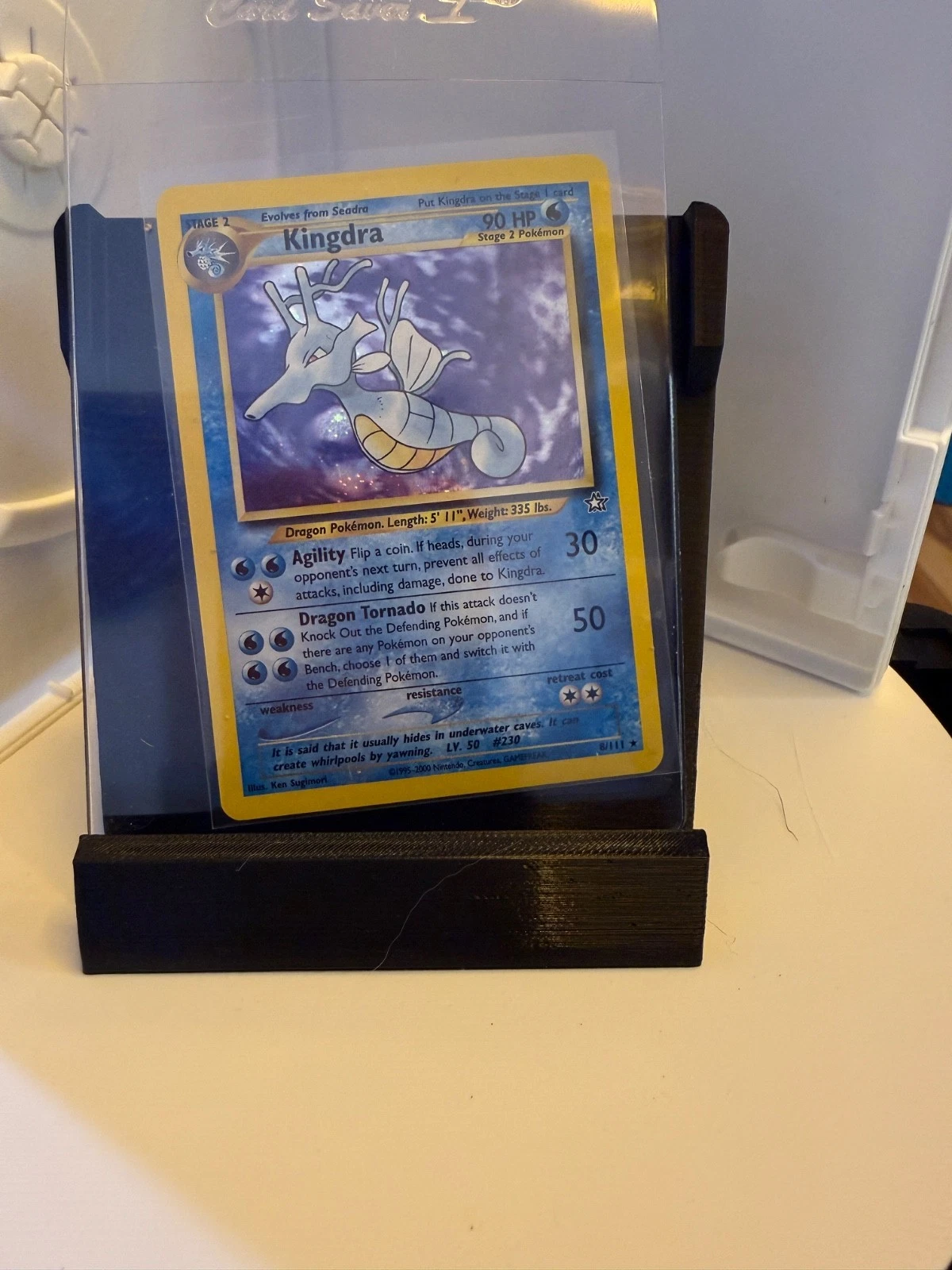 Kingdra Holo Rare Neo Genesis 008/111 MP