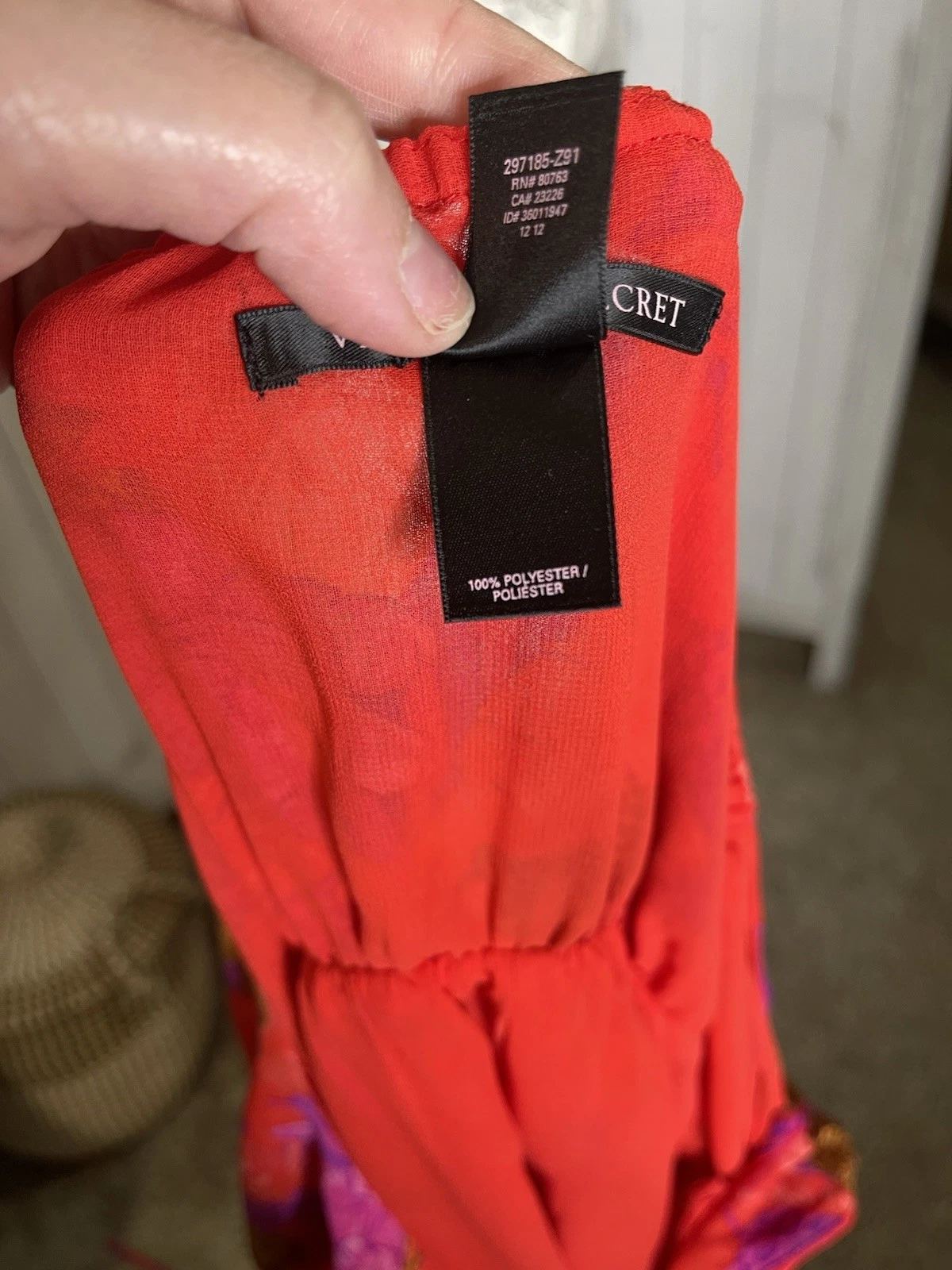 UNDERCOVER Abito Victoria’s Secret Halter avvolgente rosso ghepardo leopardato Y2K taglia media