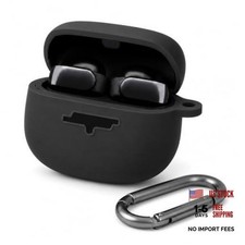 Silicone Case Compatible with Bose Ultra Open Earbuds, Shockproof and Black