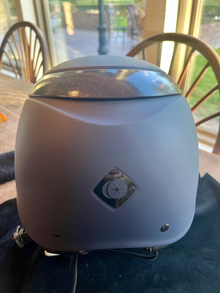 Casco Charles Owen Luna 56cm Hecho a Mano en Gran Bretaña  Foto 4 de 4