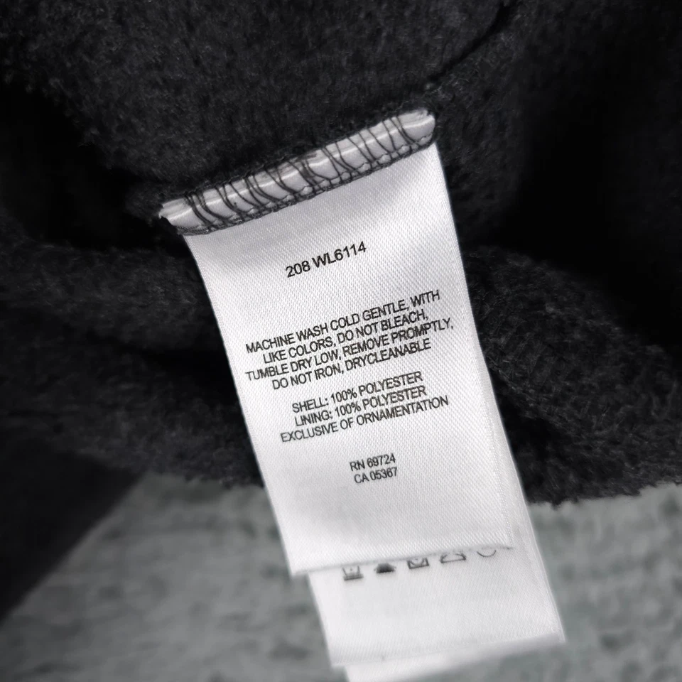 Chaqueta Columbia para mujer grande gris Benton Springs cremallera completa polar al aire libre senderismo Foto 4 de 4