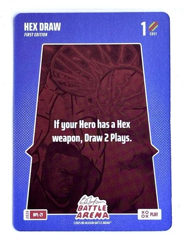 Bo Jackson Battle Arena ‘Hex Draw’ Bonus Play #BPL-21