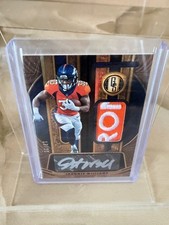 2021 panini Javonte Williams gold standard auto patch card numbered 13/22