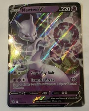 does costco sell pokemon cards in store Pokemon - Sword & Shield - SWSH Black Star Promos - Mewtwo V-UNION main image 1