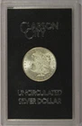 1878-CC Carson City Morgan Silver Dollar Uncirculated w/ COA $1