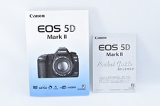 Canon EOS 5D Mark II Instruction Manual Set Japanese Ver. w/ Quick Guide  CD