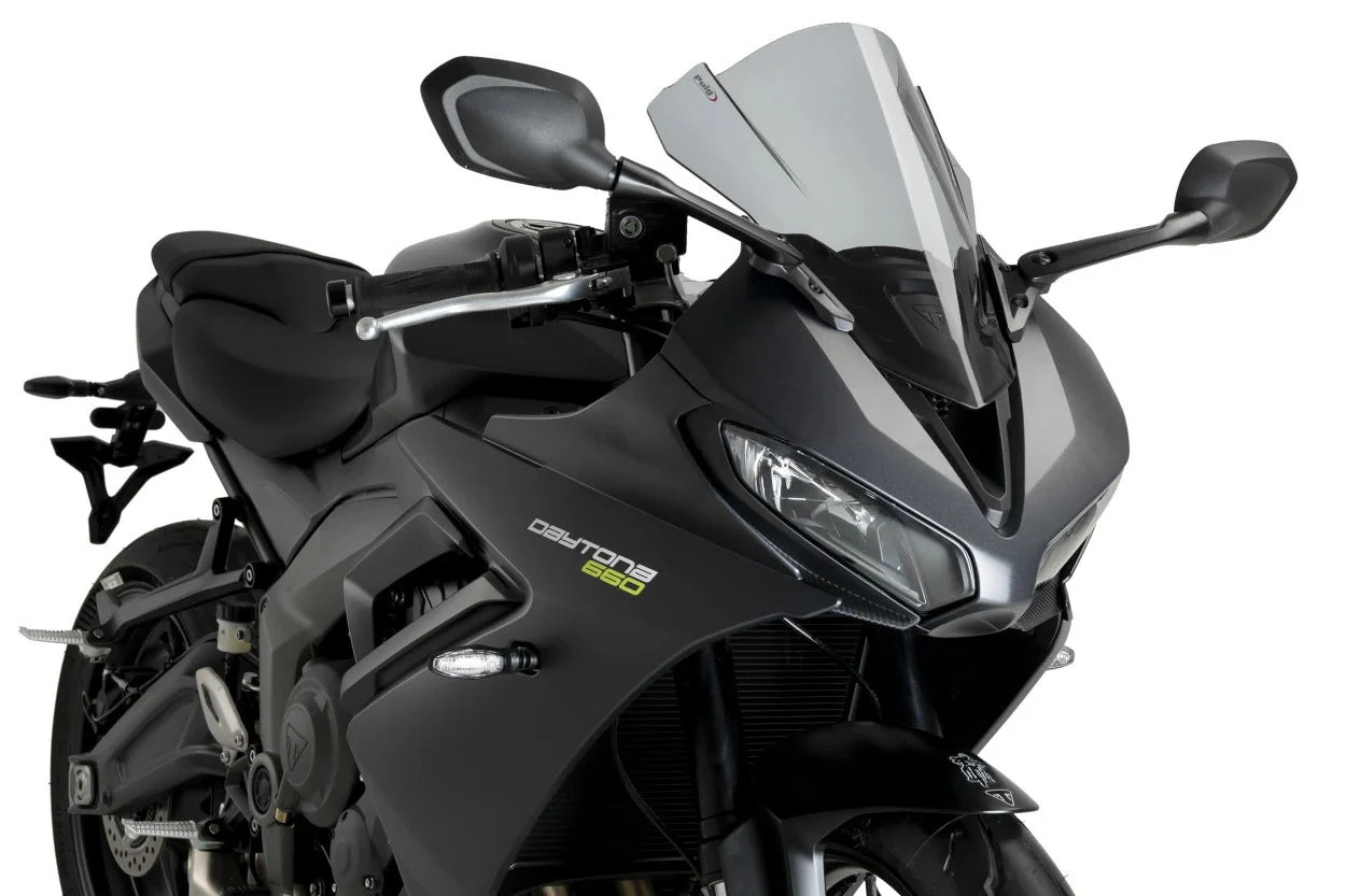 Puig Z-Racing Screen | Light Smoke | Triumph Daytona 660 2024>Current