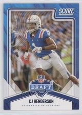 2020 Score NFL Draft Showcase 95/100 CJ Henderson #NFL-22 0oq6