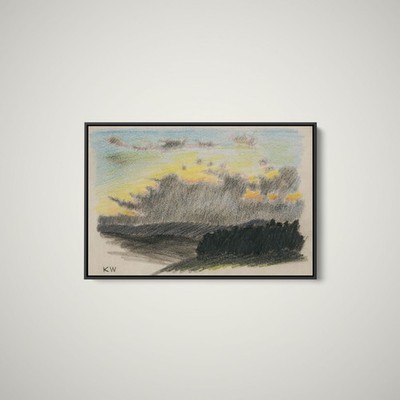 Karl Wiener - Naturstudie XVIII - Art Print on Paper or Canvas