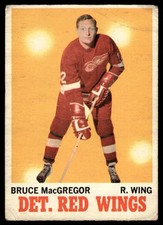 1970-71 O-Pee-Chee VTG OPC Hockey Bruce MacGregor Edmonton Oilers #2