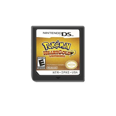 Pokemon Heart Gold Version Game Cartridge For NDS Console US Version Tested