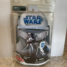 Star Wars the Clone Wars Commander Fox Target Exclusive Action Figure Hasbro