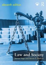 Law and Society Paperback Steven, Barkan, Ste...