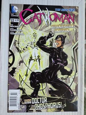 Catwoman #22 Newsstand 1:100 Rare 248 Copies 1st App Doctor Phosphorous DC 2013