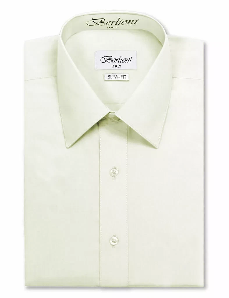 Ivory Regular Fit Dress Shirts for Men for sale | eBay