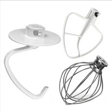 KitchenAid Mixer Attachment Set – Dough Hook, Flat Beater & Wire Whisk