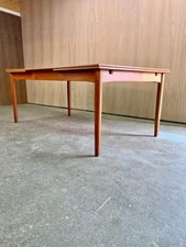 1960s Large Danish Teak Dining Table by Børge Mogensen for Soborg Møbelfabrik