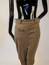 VINTAGE HERMES BROWN RIDING PANTS MADE IN FRANCE SIZE 40