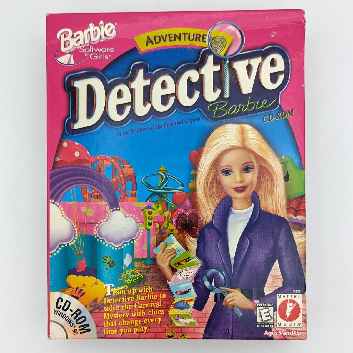 Detective Barbie: Mystery of the Carnival Caper Big Box Boxed