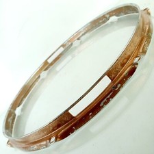 Ludwig 13" 8-Lug 1.6mm Resonant Copper Paint Snare Drum Side Rim/Hoop Vintage80s