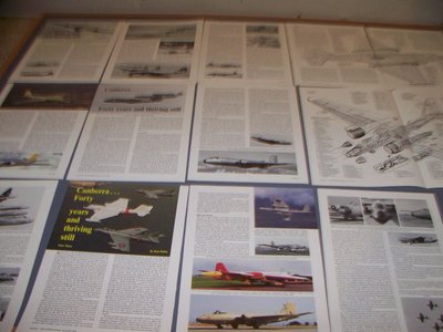 VINTAGE..CANBERRA HISTORY.HISTORY/CUTAWAY/3-VIEWS/SPECS..RARE! (934H)