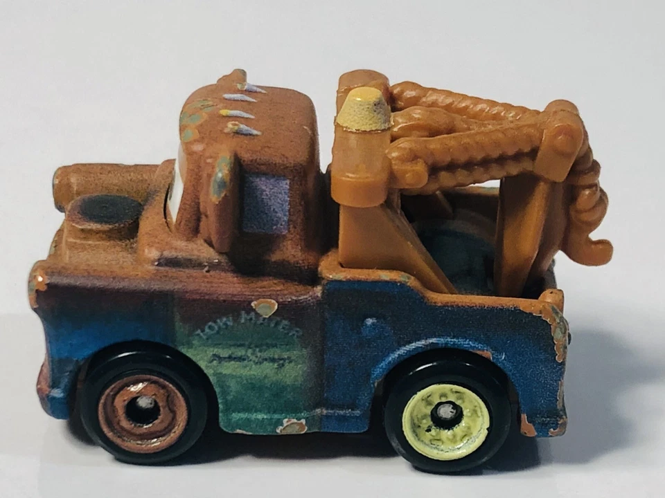 Toys Car 迪士尼皮克斯汽车 1 Tow Mater 1:55 金属压铸 KID 礼物 — 第 2/4 张图片